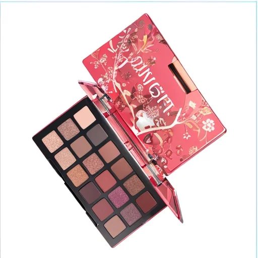 Wholesale Dropshipping 28 Colors High Pigment Eyeshadow Palette Cosmetics Private Label Matte Glitter Makeup Costom Eye Shadow