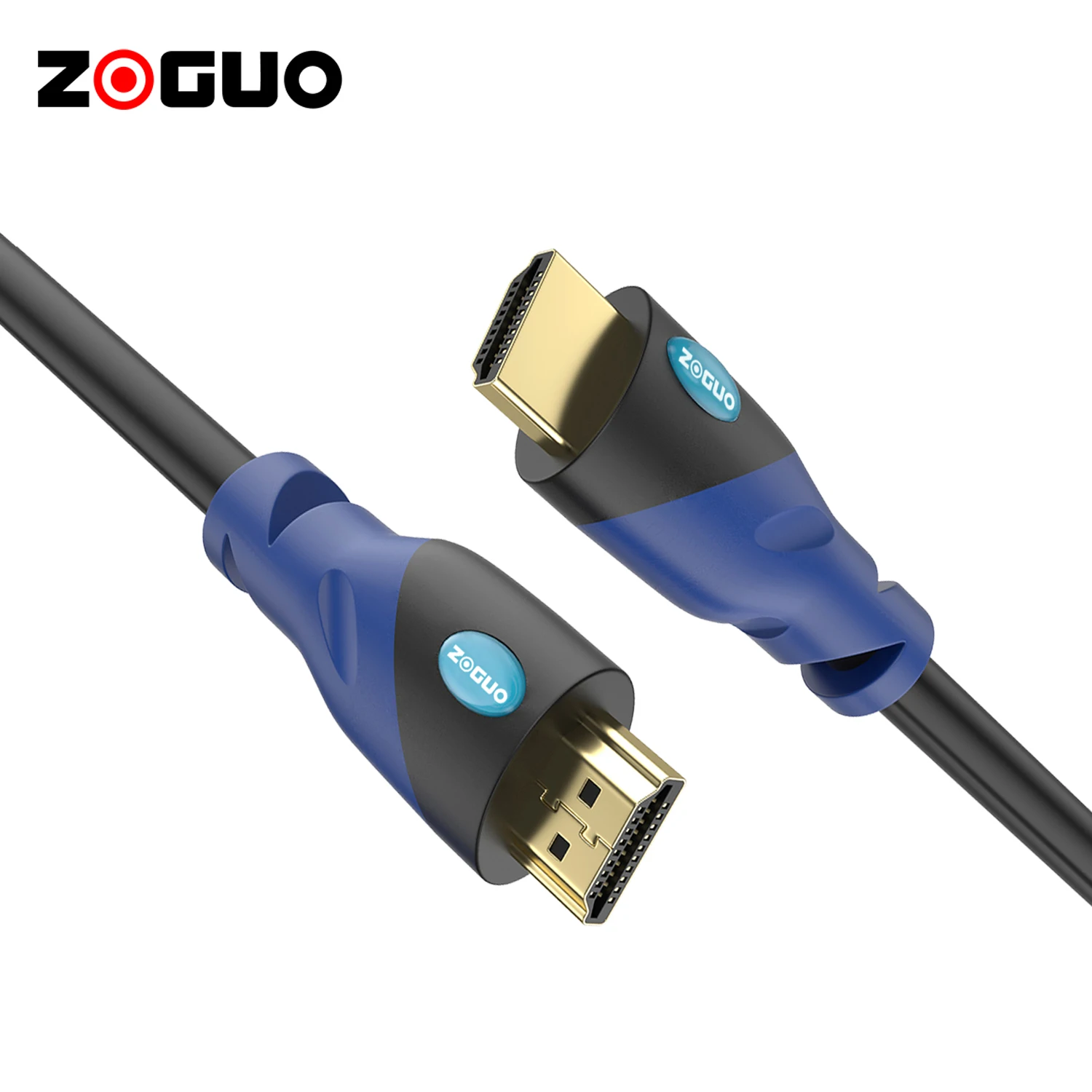 Лидер продаж, высокоскоростной кабель HDMI версии 2,0, 3D 4K UHD 18 Гбит/с, ультратонкий кабель HDMI HDR Gold HDMI