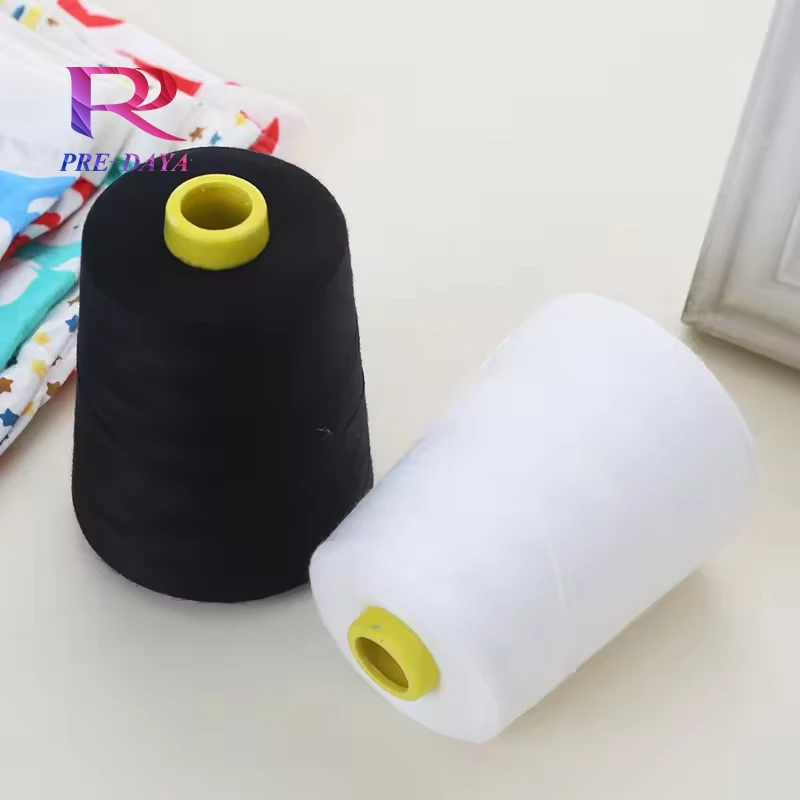 Wholesale 100% Polyester Thread 402 202 203 Sewing Thread for Hoodies and Jackets