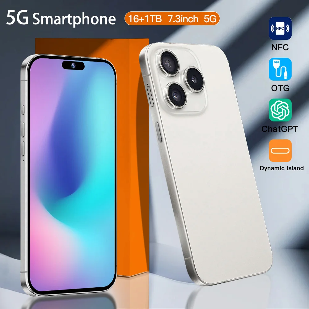 Слиморо дешевая цена i для 14 15 16 Xr Pro Max Mobile Amart Phone Deal 3G & 4G Прочный разблокированный 5G смартфон 2024 популярные товары i16