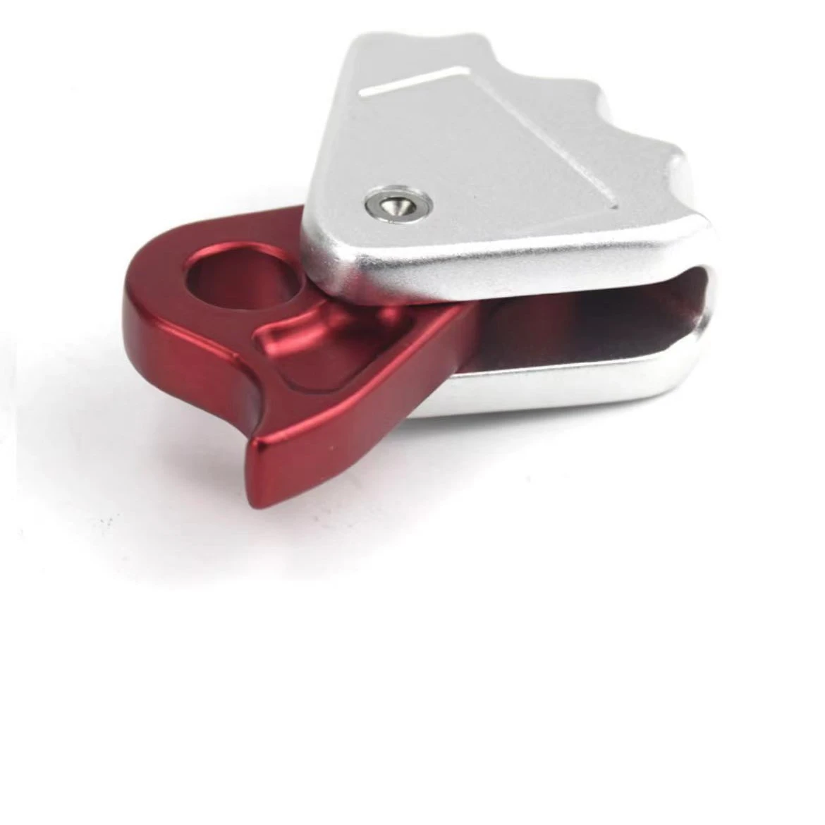 Professional high tensile aluminum 13mm Climbing Rope Descender Grabber Rope 13mm Positioning Device Anchor Mechanical Rope Grab