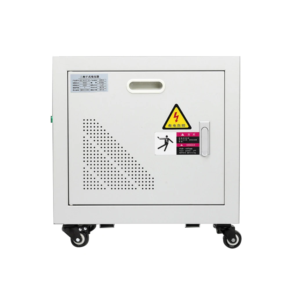 10KVA 220V 380V 415V шаг вверх и вниз изоляции сухого типа 3 фазный трансформатор с