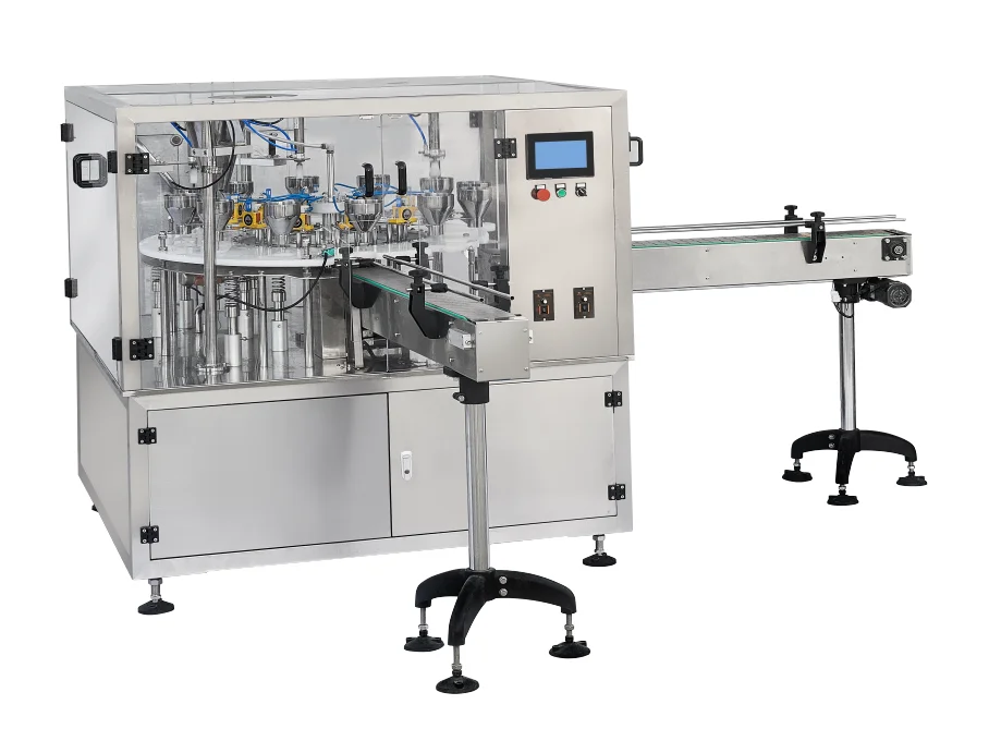 Automatic Granule Packing Gummy and Candy Bottle Packaging Machine Production Line with Multihead Weigher