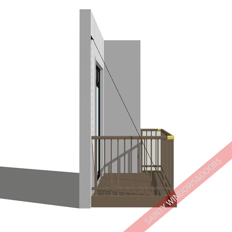 Aluminum decking customized aluminum railing outdoor garden and swimming pool decking wood flooring