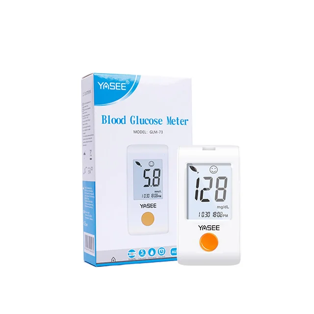 glucose flow meter glucometro con tiras y lanzetas glucose test meter