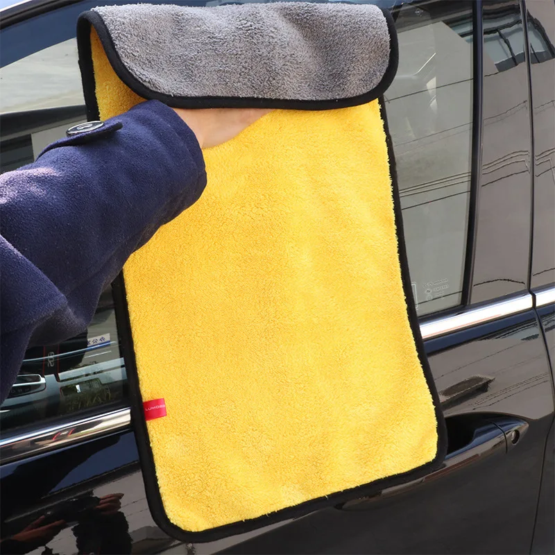 Microfiber Coral Fleece Car Wash Microfiber Towel Car Drying Towel Car Wash Towel Microfiber