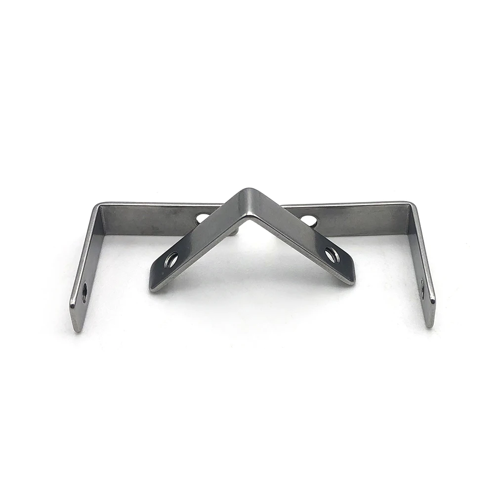 Stainless Steel L Shape Support Corner Wide 90 Degree Anti-stress Angle Bracket