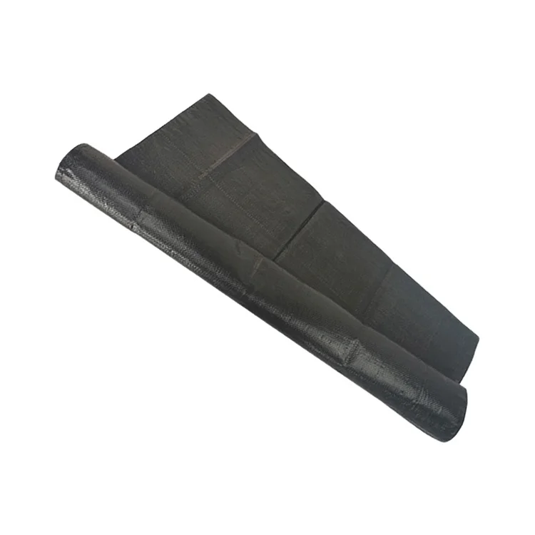 Экологически чистый перерабатываемый черный сельскохозяйственный тканый коврик из мульча