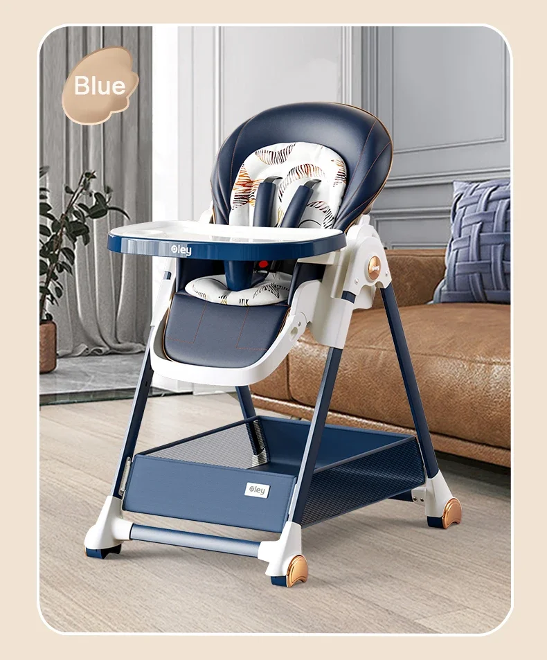 High Chair For Baby Feeding Chinese Factory Made  Chair Light Weight Baby Feeding High Chair With Wheels