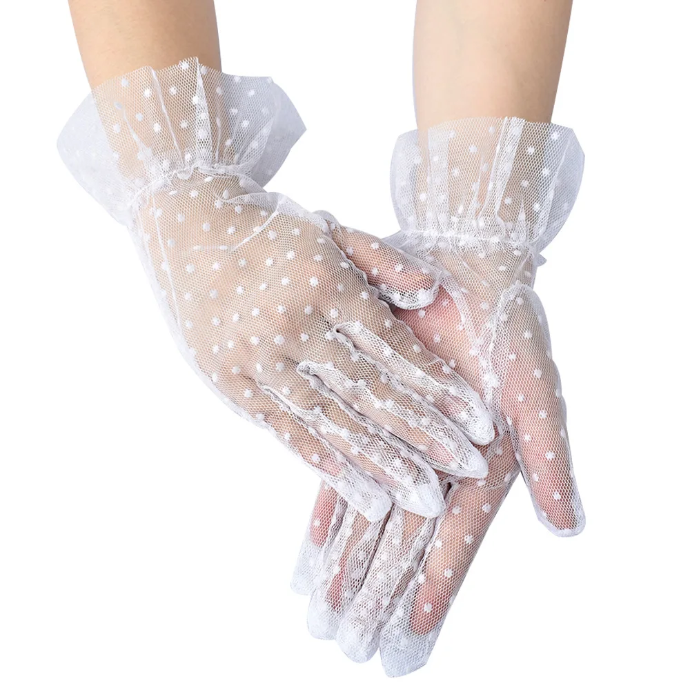 bride gloves hand-beaded satin bow dress vintage wedding bridal gloves accessories wedding gloves bridal lace