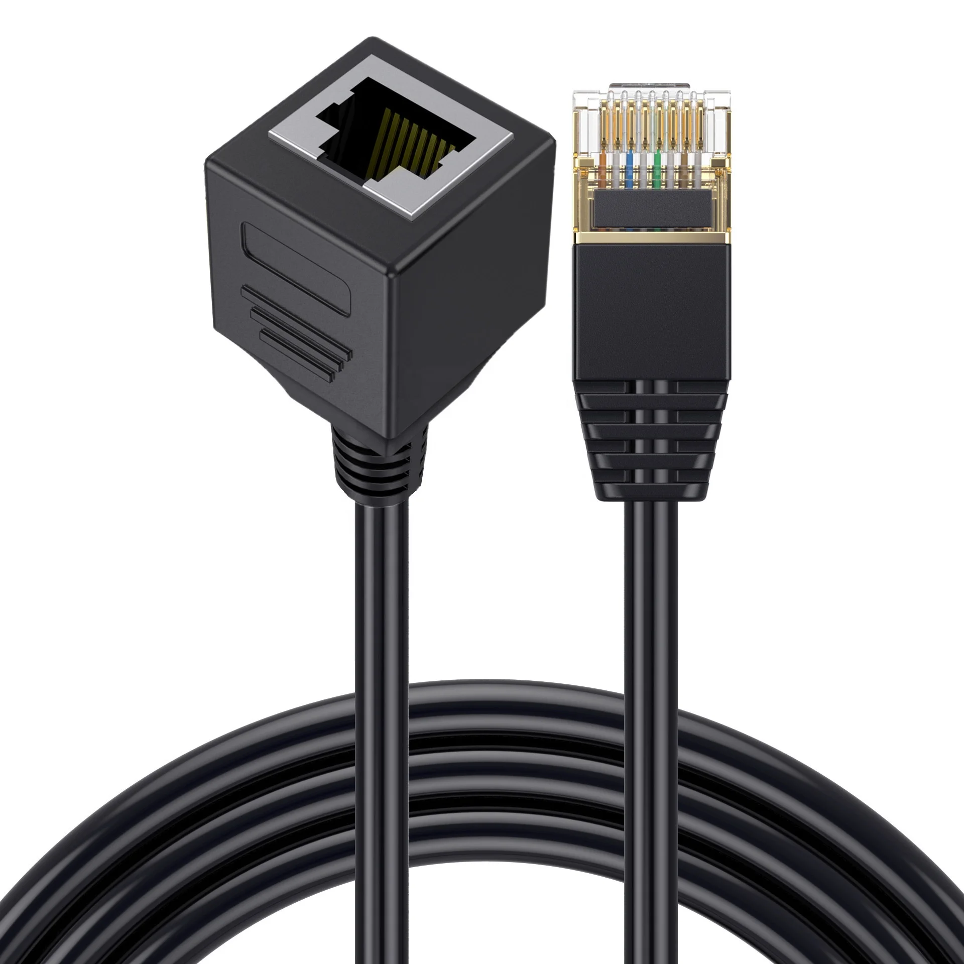 40Gbps 2000MHz Lan Cable Ethernet Cat 8 RJ45 Cat7 Cat8 Ethernet Cable rj 45 Network Cord 30cm 60cm 1m 1.5m For Laptops Router