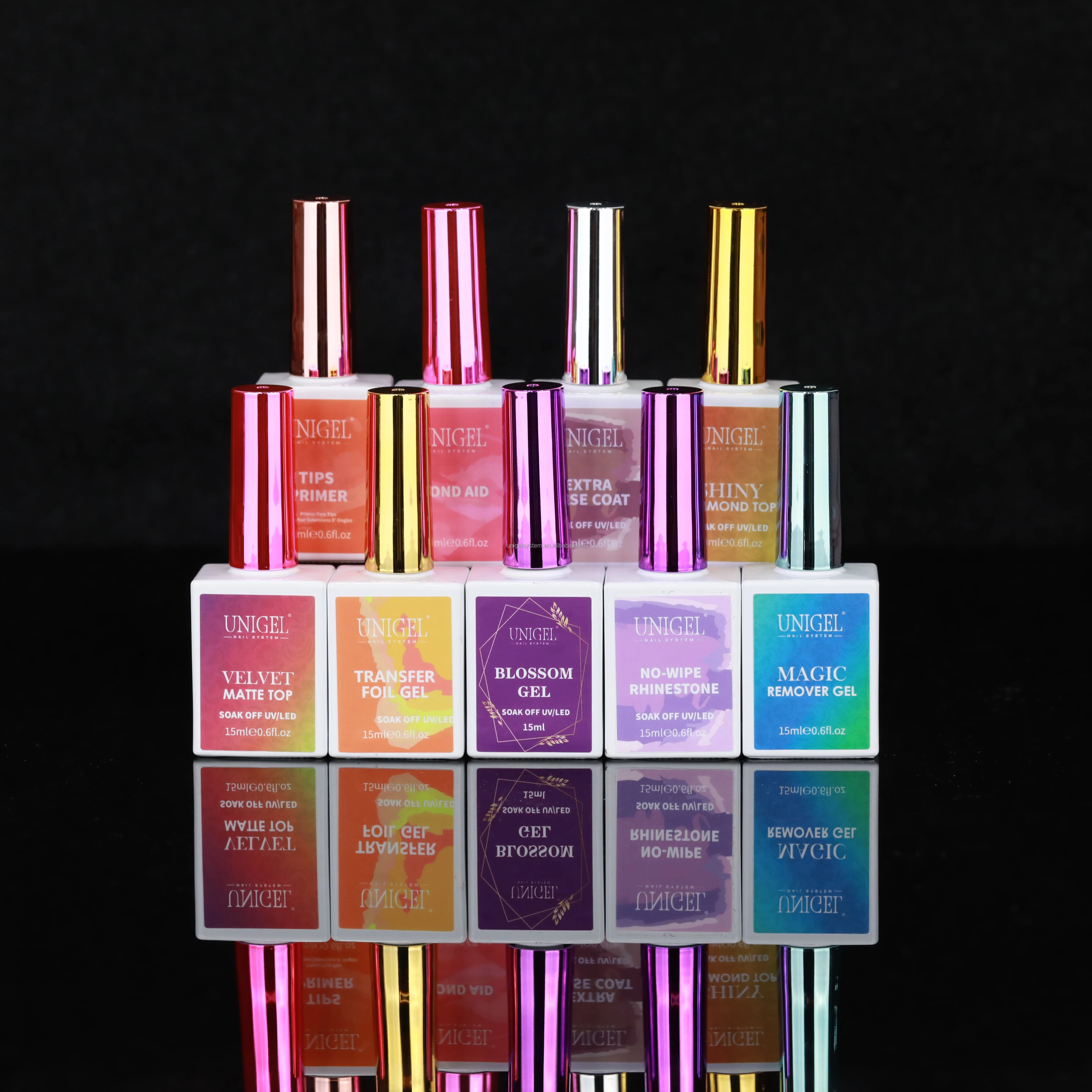 Unigel Hot Selling ACID-FREE Primer Acrylic UV Gel Base Coat Primer Air Dry nail art primer