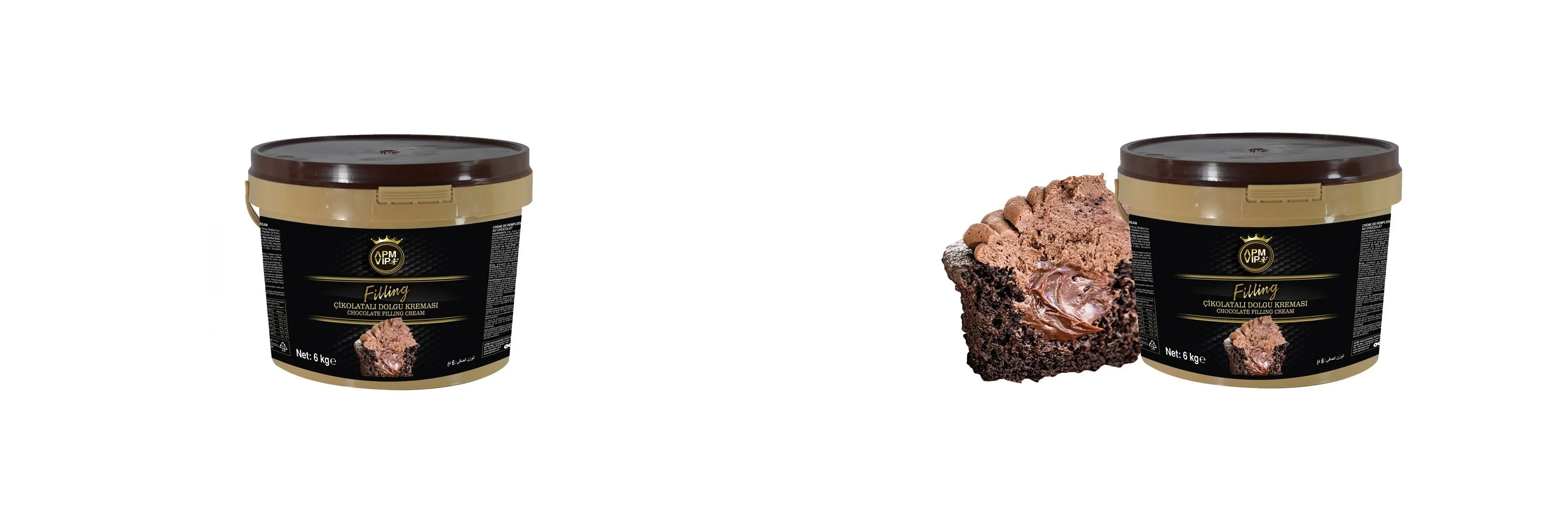 High Quality Certified VIP Chocolate Filling Cream (Cream Filling) For Pastry Sector And Related Industries From Turkey