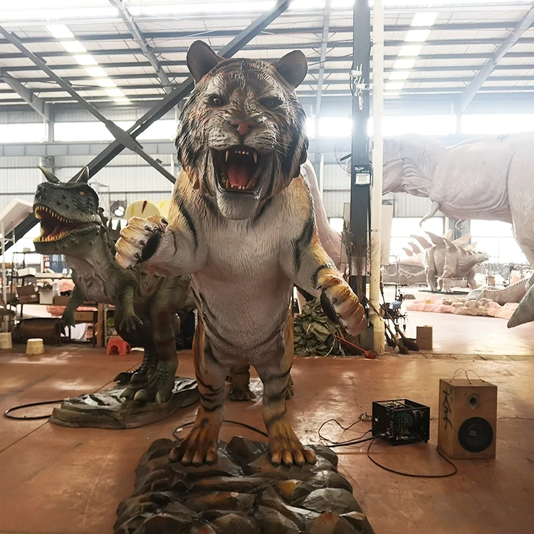 Robot Animatronic Model Animal Model Animatronic Robot Tiger Model