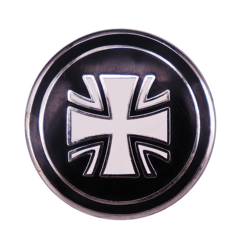 Black Cross Symbol Badge Iron Cross Germany Military Medal Honor Biker Symbol Gangs Collection