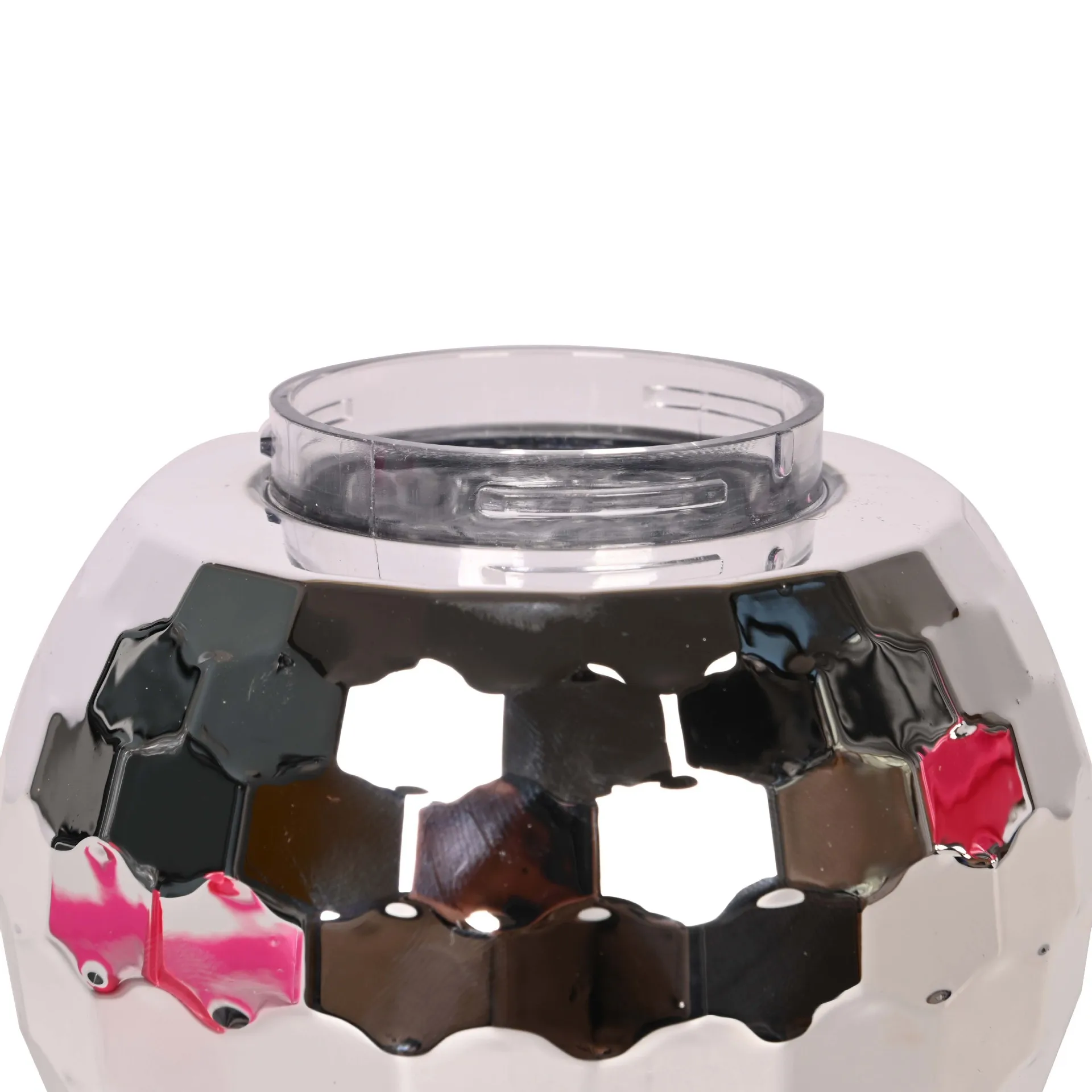 Creative New Disco Ball Drinking Cup With Straw for Party Custom Logo Cowgirl Hat Lids Plastic Disco Ball Cup