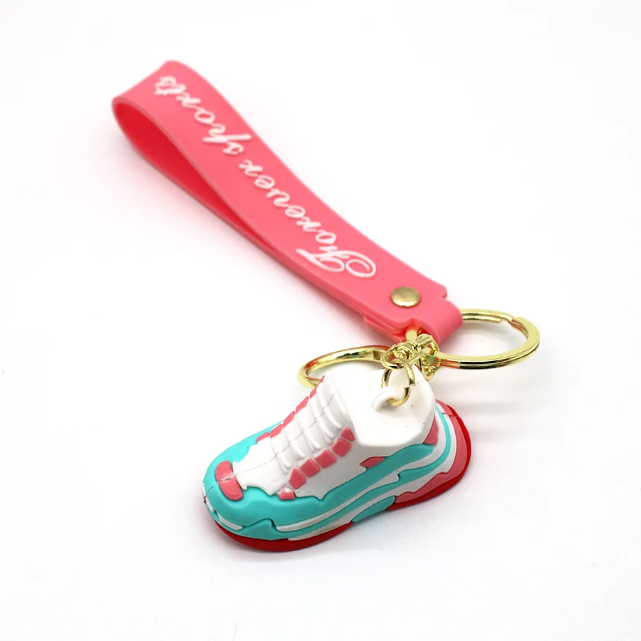 New Basketball Mini Shoes Keychain 3D Sneaker Keychain