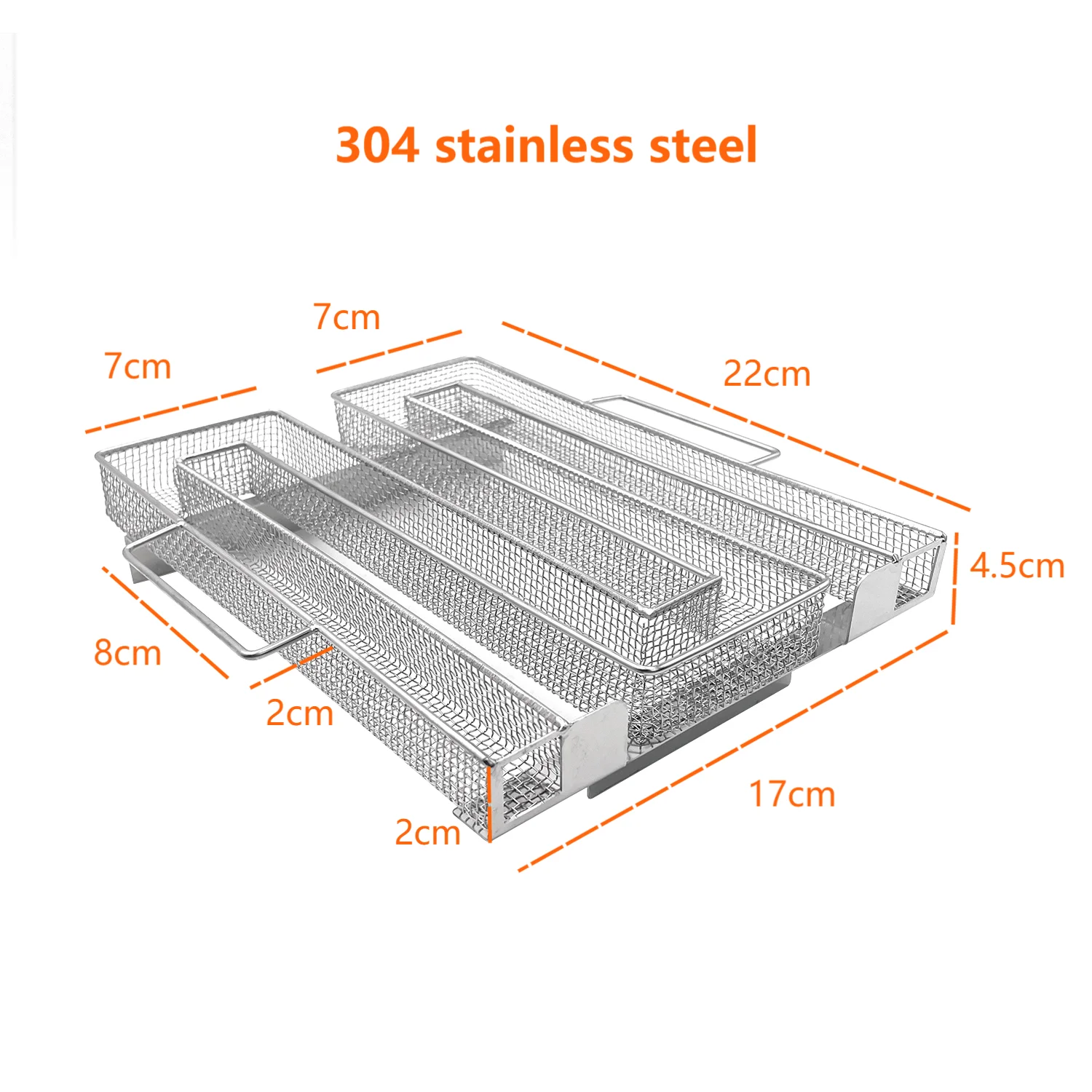 Outdoor Cooking Tool Smoking Meat Barbecue Accessories Cold Smoker Generator for Gas or Charcoal BBQ Grill