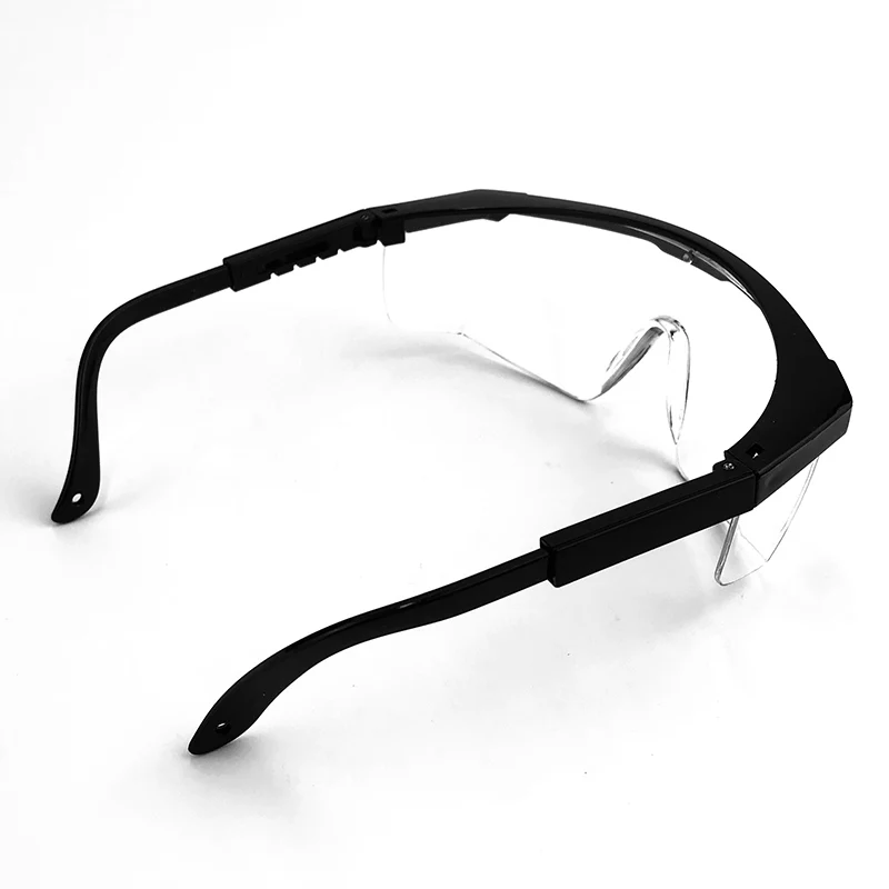 ANT5PPE ANSI Z87 Clear Lens Safety Glasses Anti-Fog & Scratch Resistant Wraparound Coverage Clear Frame Eye Protection Eyewear