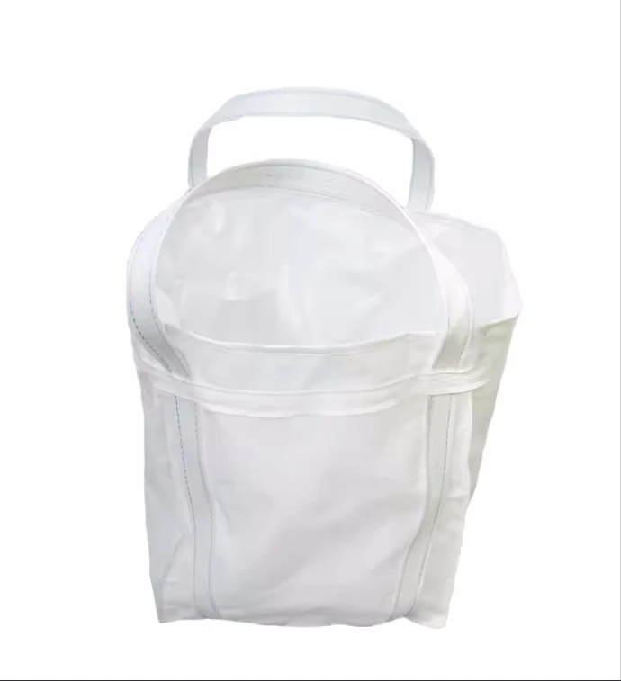 Heavy Duty Waterproof Jumbo Agriculture 1000kg Top Spout Bottom Flat Tonne Big Bag for ore copper mine metals minerals
