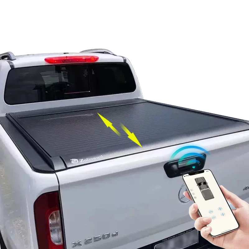 Zolionwil Aluminum Electric Roller Shutter Tonneau Cover for Pickup Truck For Benz Mercedes X250d X-Class