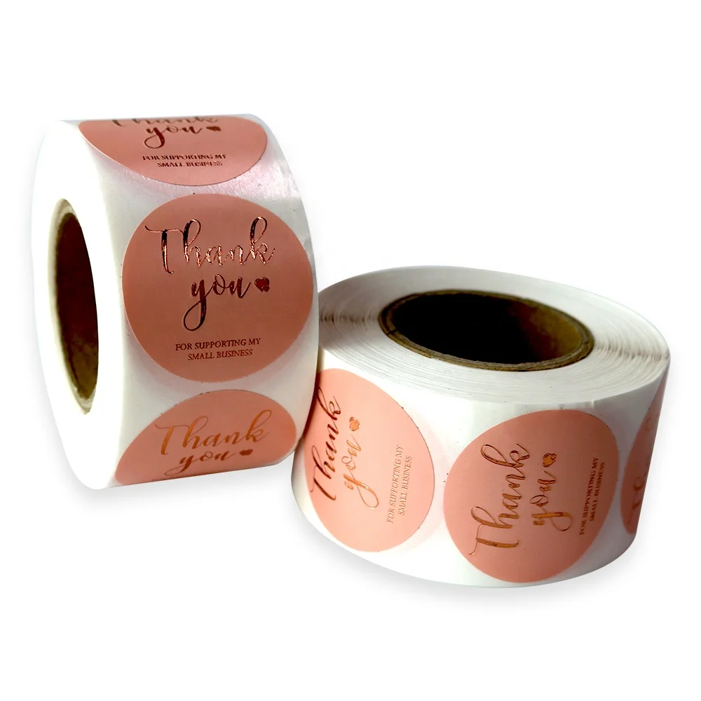 Label Self Adhesive Printable Retail Price Pouch Waterproof Plastic Christmas Planner Garment Piggyback Cute Phone Sticker