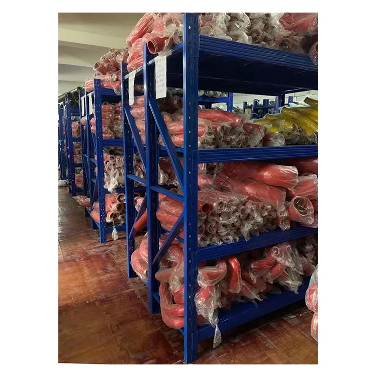 Warehouse Industrial Shelf Heavy Duty Storage Metal Warehouse Garment Rack System For Mezzanine Shelf Shelves