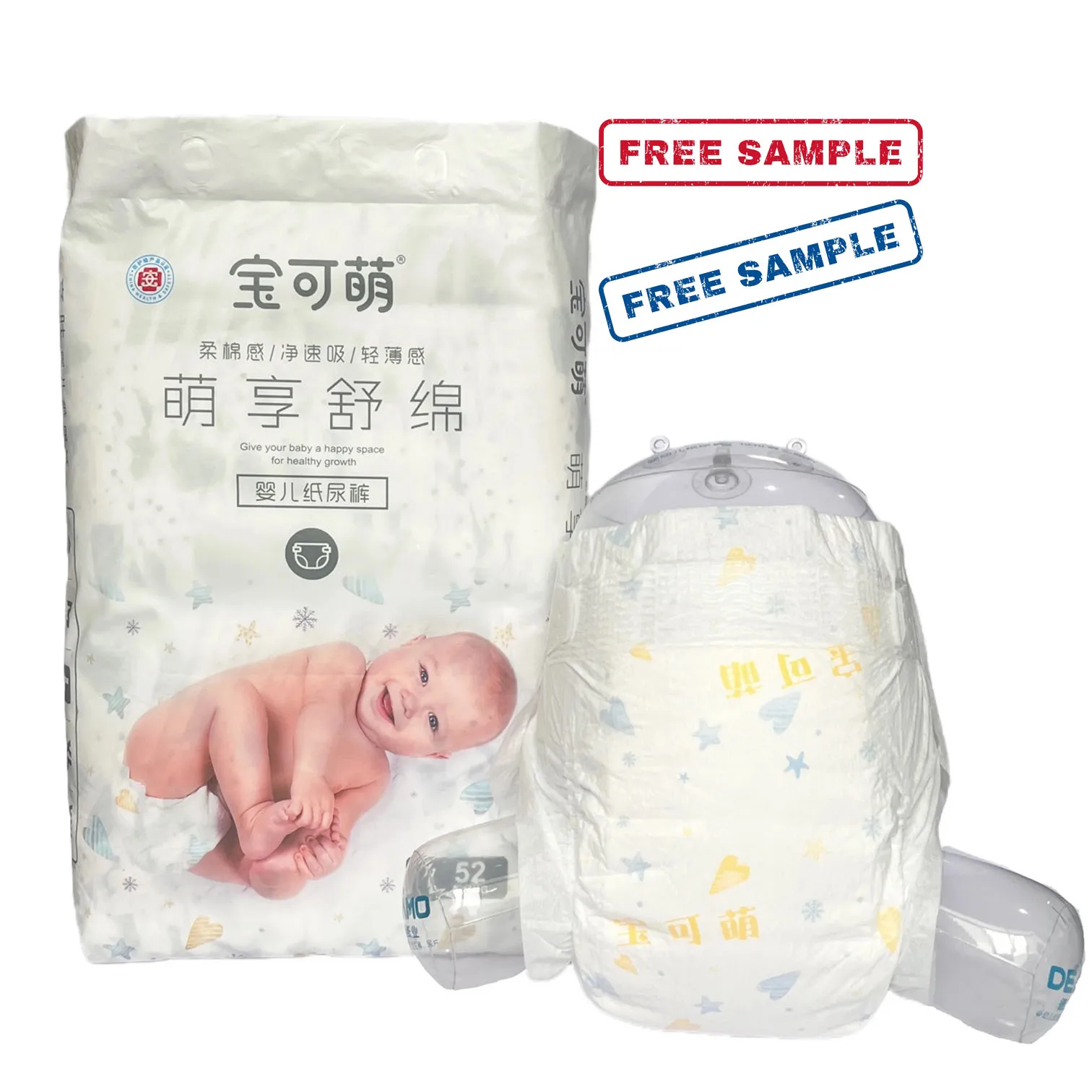 Diaper Cotton Abdl Diaper Factory Custom Disposable Printed 3D Cheap Price Wholesale Baby 6000ml 3D Leak Prevention Channel