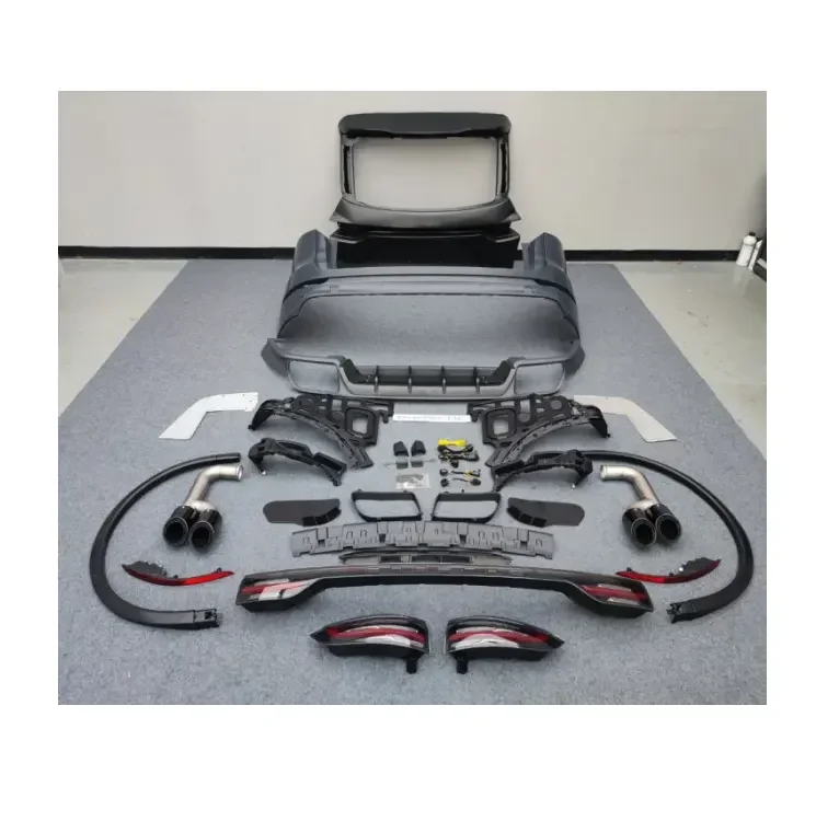 Upgrade Turbo-Style Bodykit Taillight For Porsche Cayenne 958.1 958.2 2011-2017 Front Bumper Rear Bumper+ Tailgate Wheel Arch