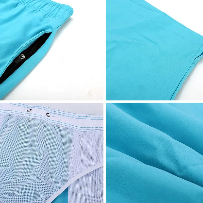 Custom New Design Multi-functional Shorts Gym Jogging Men's Sport Shorts Customized Logo Quick Dry Workout Running