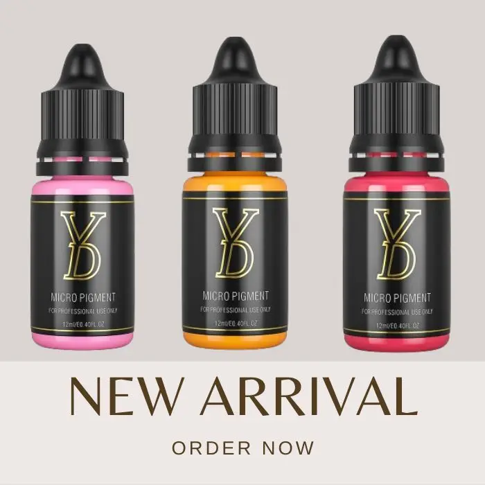 Naturalness Easy Coloring  Liquid Pigments Microblading YD Tattoo Ink Permanent Makeup Pigment lip blush pigments