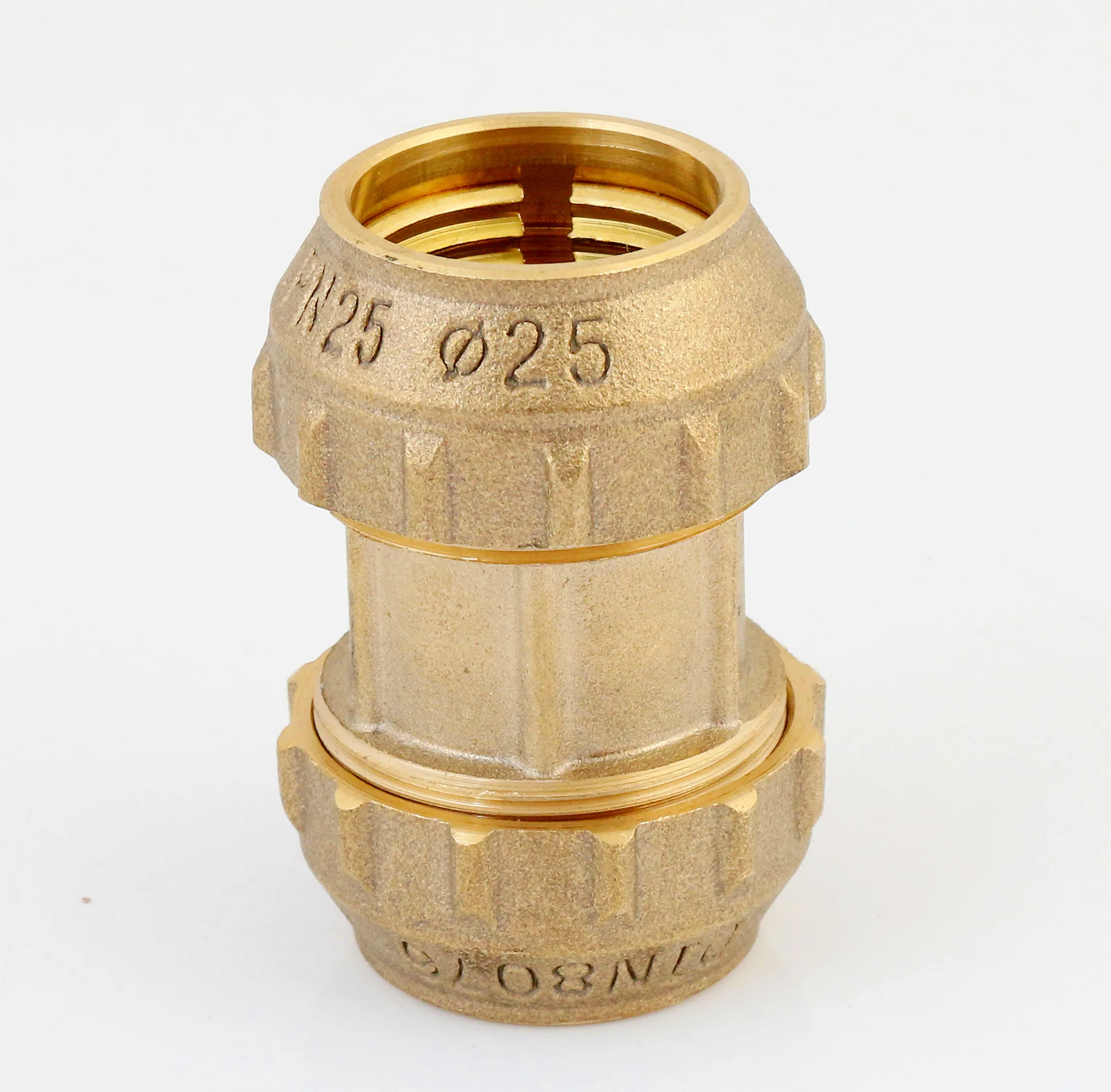Wholesale price brass male elbow compression fitting for pe pipe fitting
