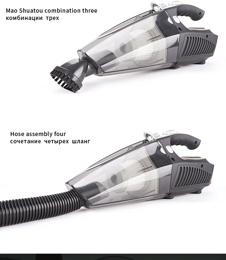 4 in 1 car vacuum cleaner with HEPA