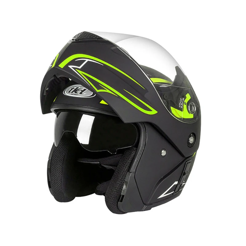 Electric motorcycle helmet four seasons warm half helmet men and women general helmet