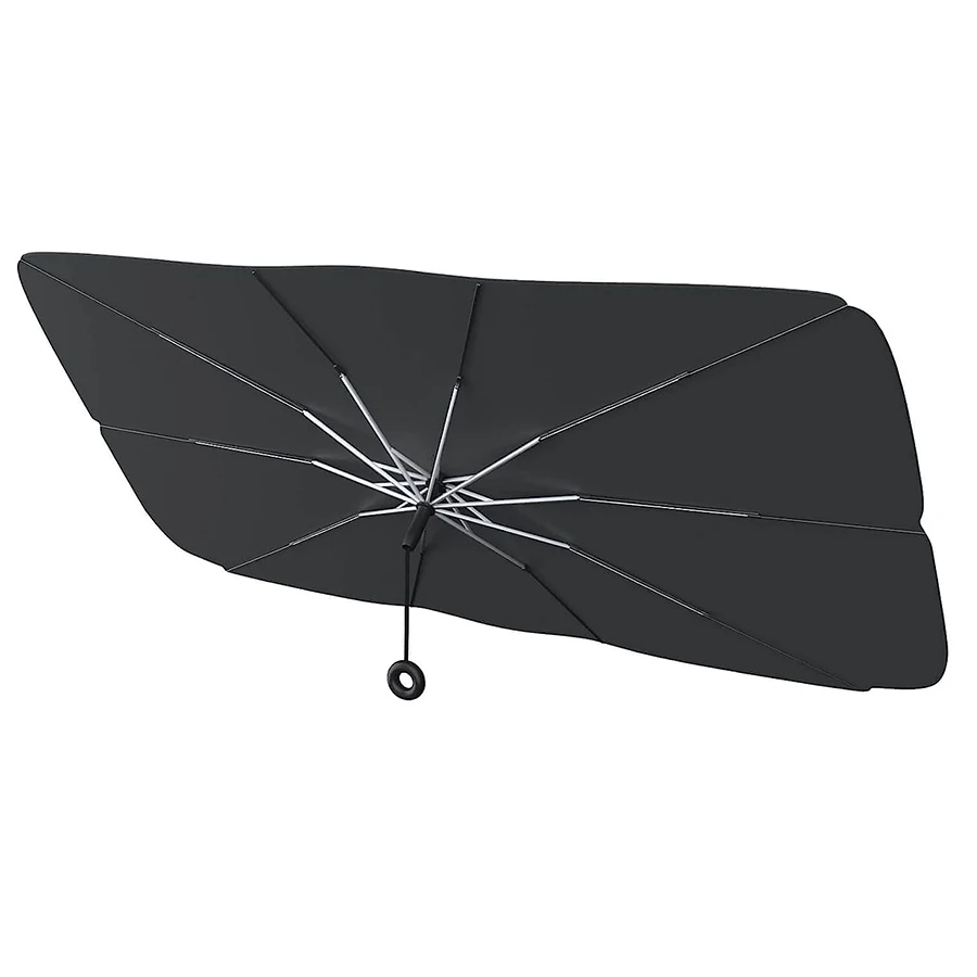 New Upgraded 190T Front Windshield Window Sun Shade Visor Heat Insulated Folding Umbrella Cover For Car SUV Universal