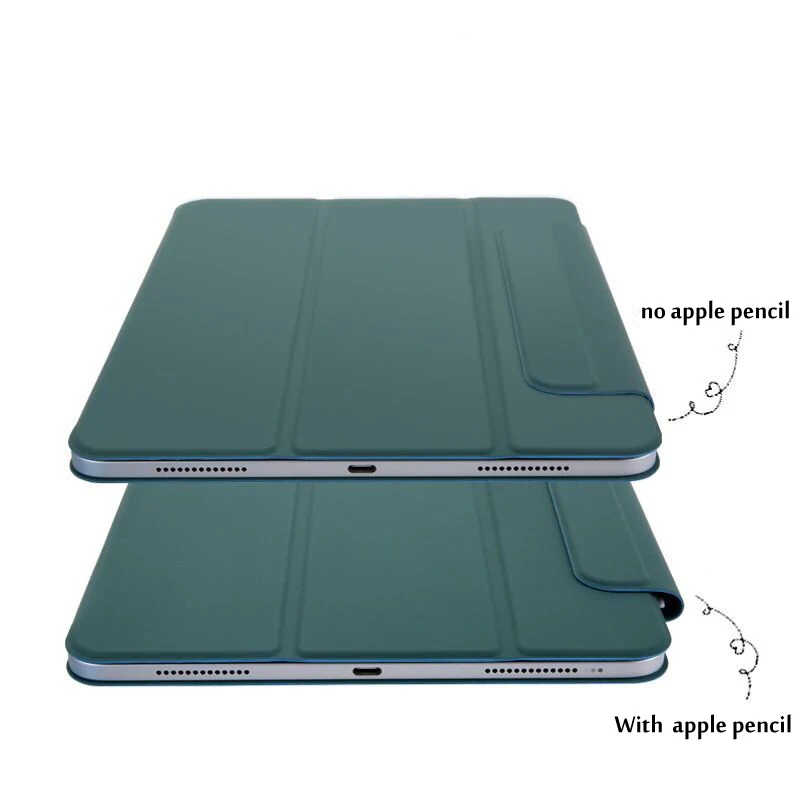 С держателем для карандашей Магнитный умный чехол планшета iPad Pro 12 9 2021