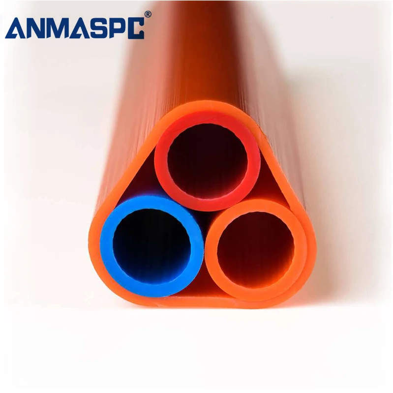 Hot Selling  7 Way Circle  HDPE Microduct Tube Bundle For Air Blowing Fiber Optical Cable microduct fiber optic cable of China