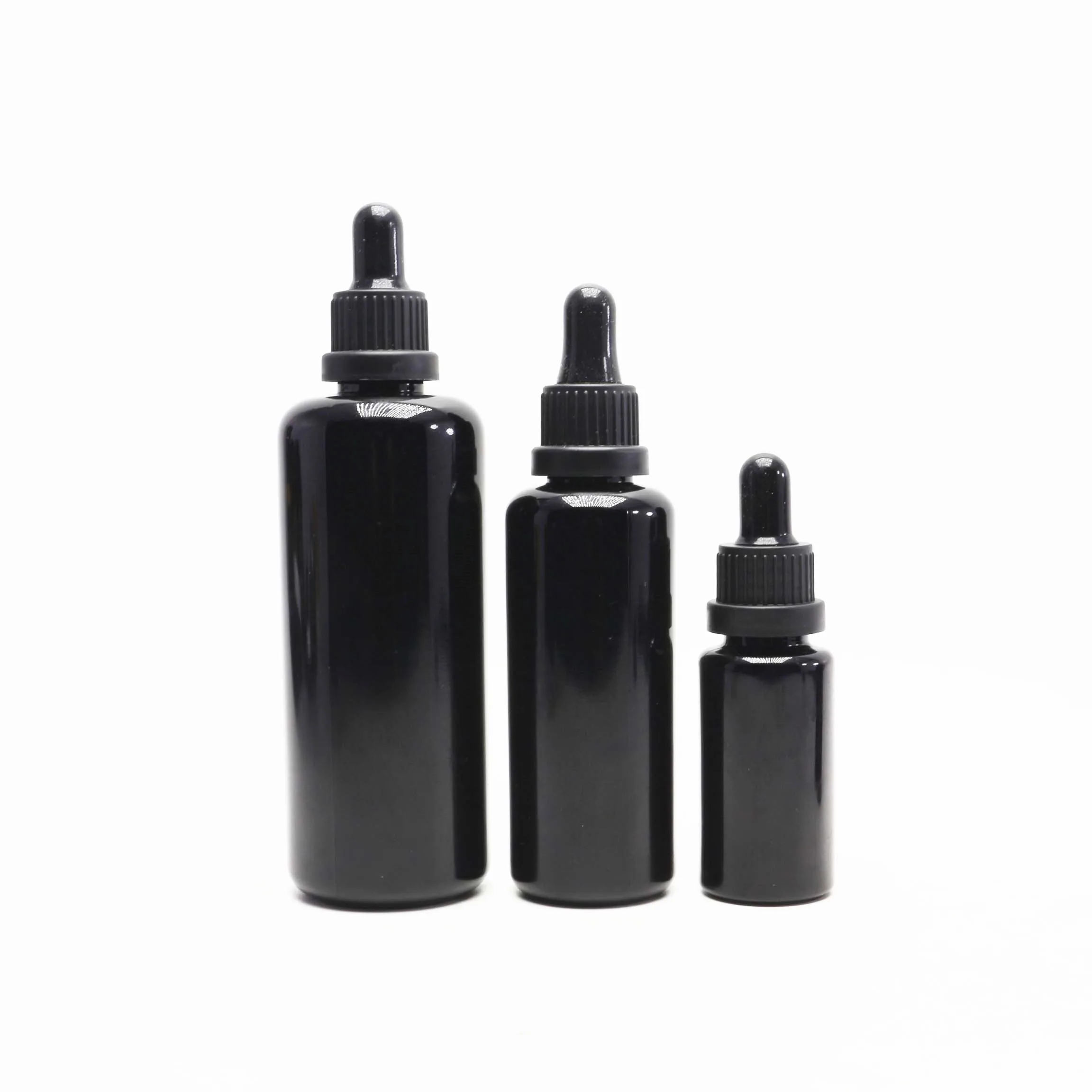 violet 10 15 30 ml 50 60 100 ml empty essential oil dark violet glass dropper bottles with black dropper lid VB-134A