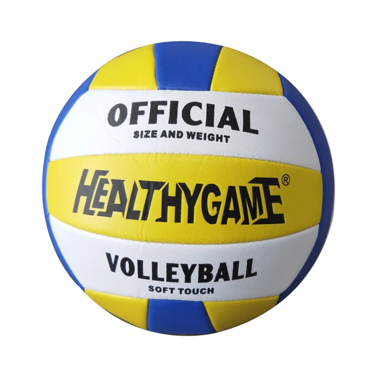 Free Sample OEM Volley ball Official Size 5 Customized Beach Volleyball ball PVC PU Leather Laminated Volleyball