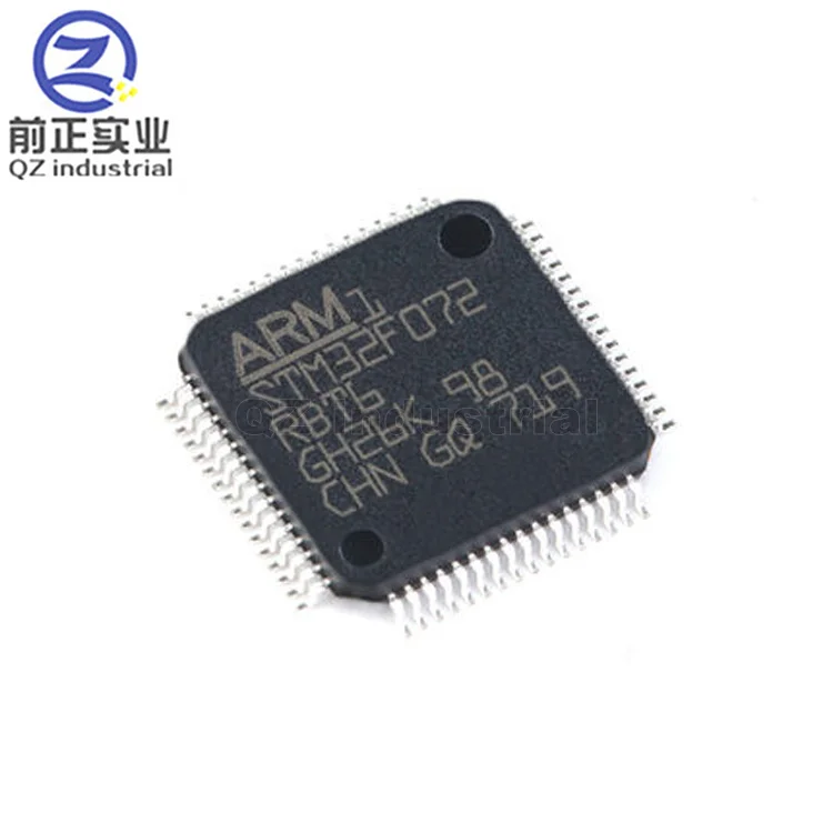  Микроконтроллер QZ STM32F072RB IC 32 бит 128 Кб FLASH 64LQFP STM32F072