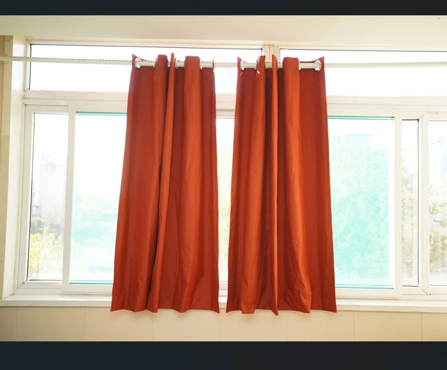 Goods in stock shading bed curtain home lighting shading curtains bed curtain for living room high shading rate
