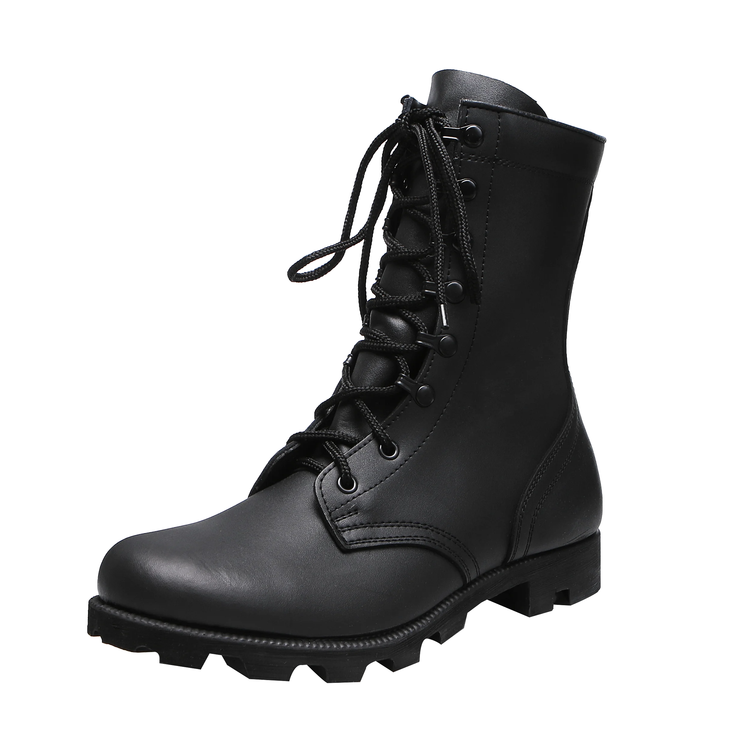 Пользовательские Гана Панама черная кожаная Боевая обувь джунгли тактические военные ботинки распродажа