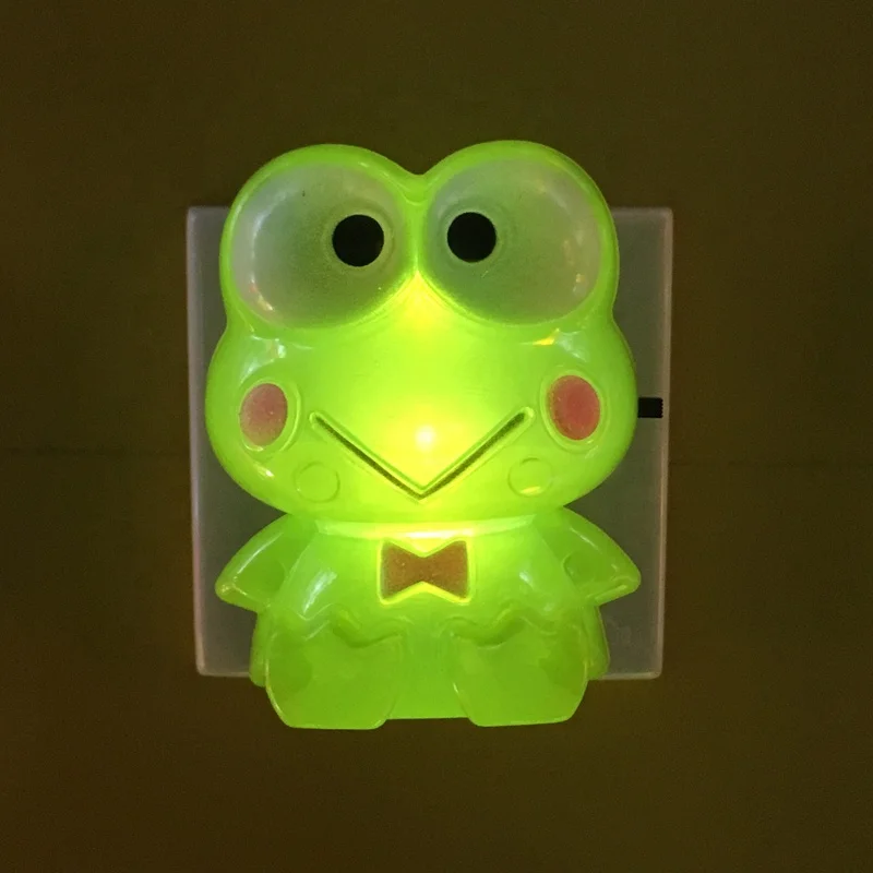 Novelty Animal Shaped Baby Green Night Light for Bedroom Kawaii Nightlight for Toddlers Squishy Nursery Lamp for Decor Stuff