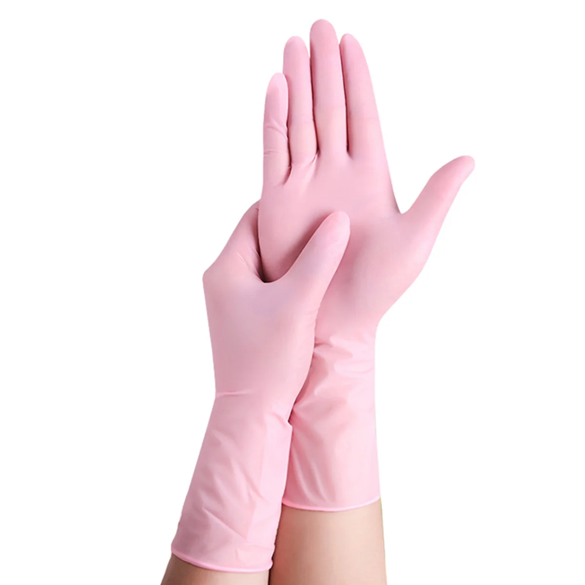 GLN12  12inch Nitrile gloves  food Cooking Gloves Beauty Kitchen dishwashing cleaning Rubber Household Gloves