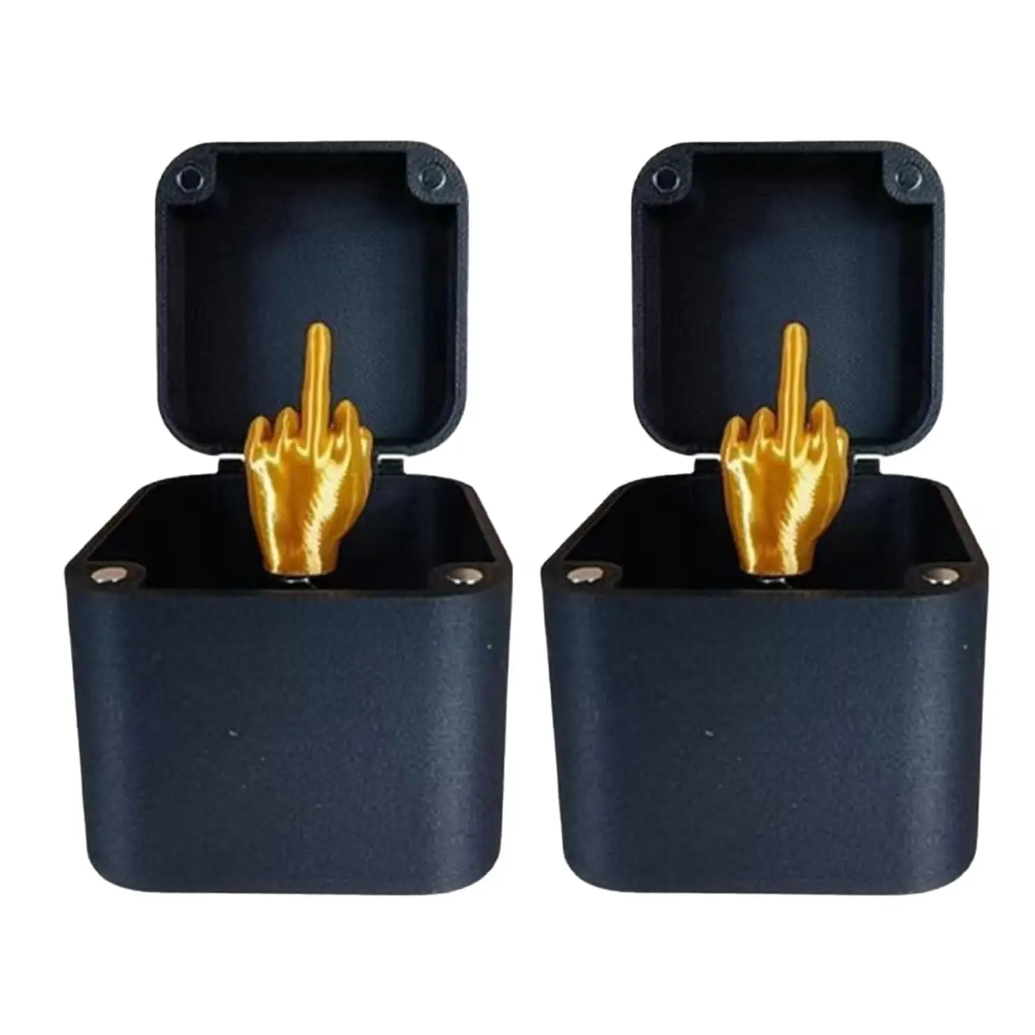 Decompression toy Spoof Hand Prank Pop Up Gift With Box Finger Middle In A Box Middle Surprise Finger Gift Box