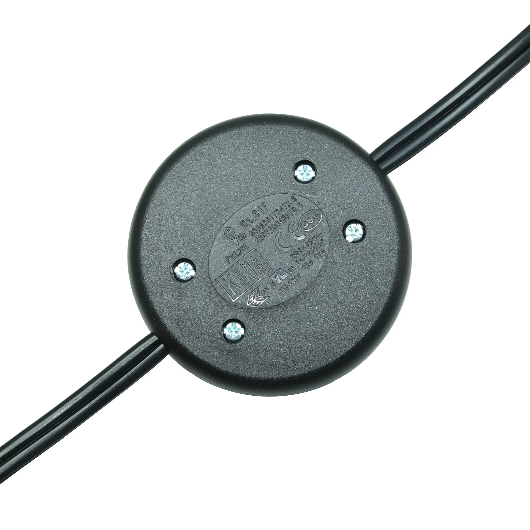 FILSHU 3M/9.8Ft Spt-2 18AWG AC Power Cord Plug with Floor Foot Pedal Push Switch