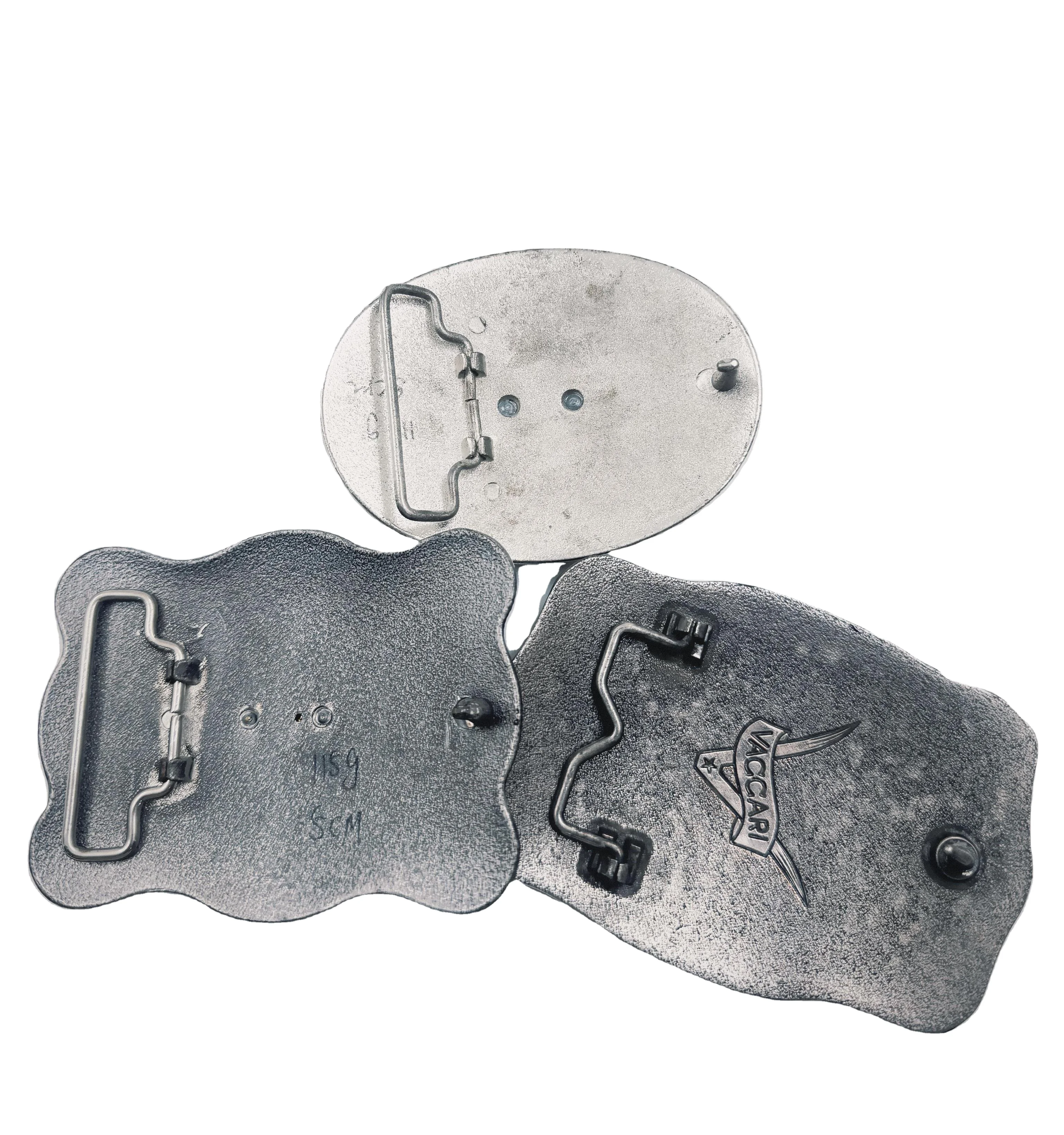 Cowboy Style Western Style 5cm Press Belt Buckle For Men Factory Hot Sale Cowboy Style Belt Buckle