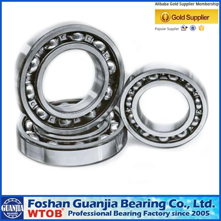 rich stock  single row deep groove ball  bearing 6000 2rs zz for motorcycle