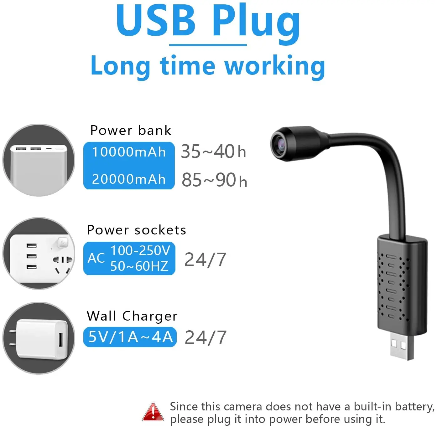 Hot selling Spy USB Hidden Camera Portable IP Wireless Home Security  WiFi Mini Hidden Camera