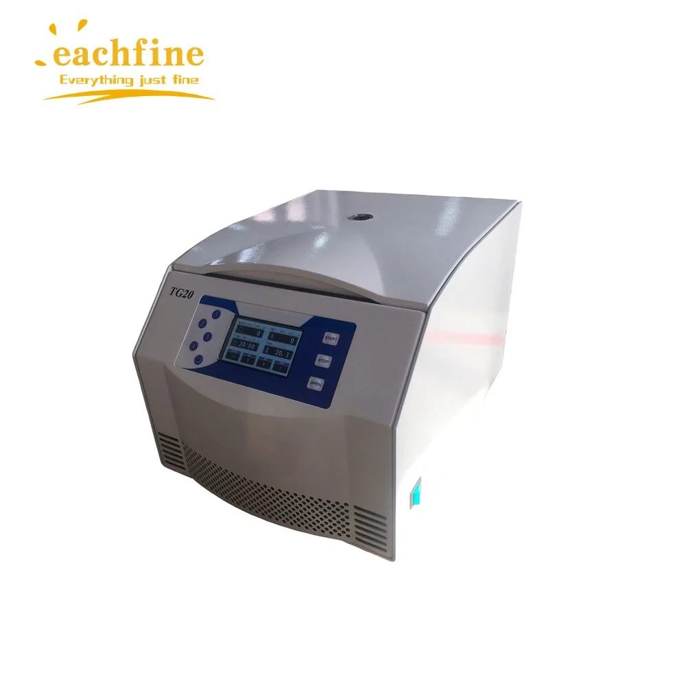 Table top LCD touch screen display high speed MAX 21000 rpm refrigerated centrifuge